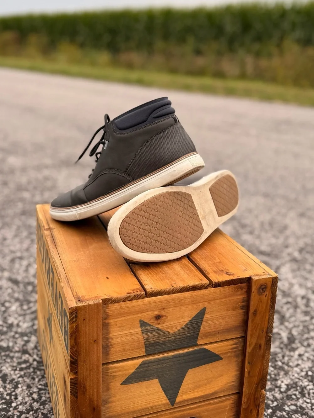 Seven 91 Men's Casual High-Top Chukka Boot